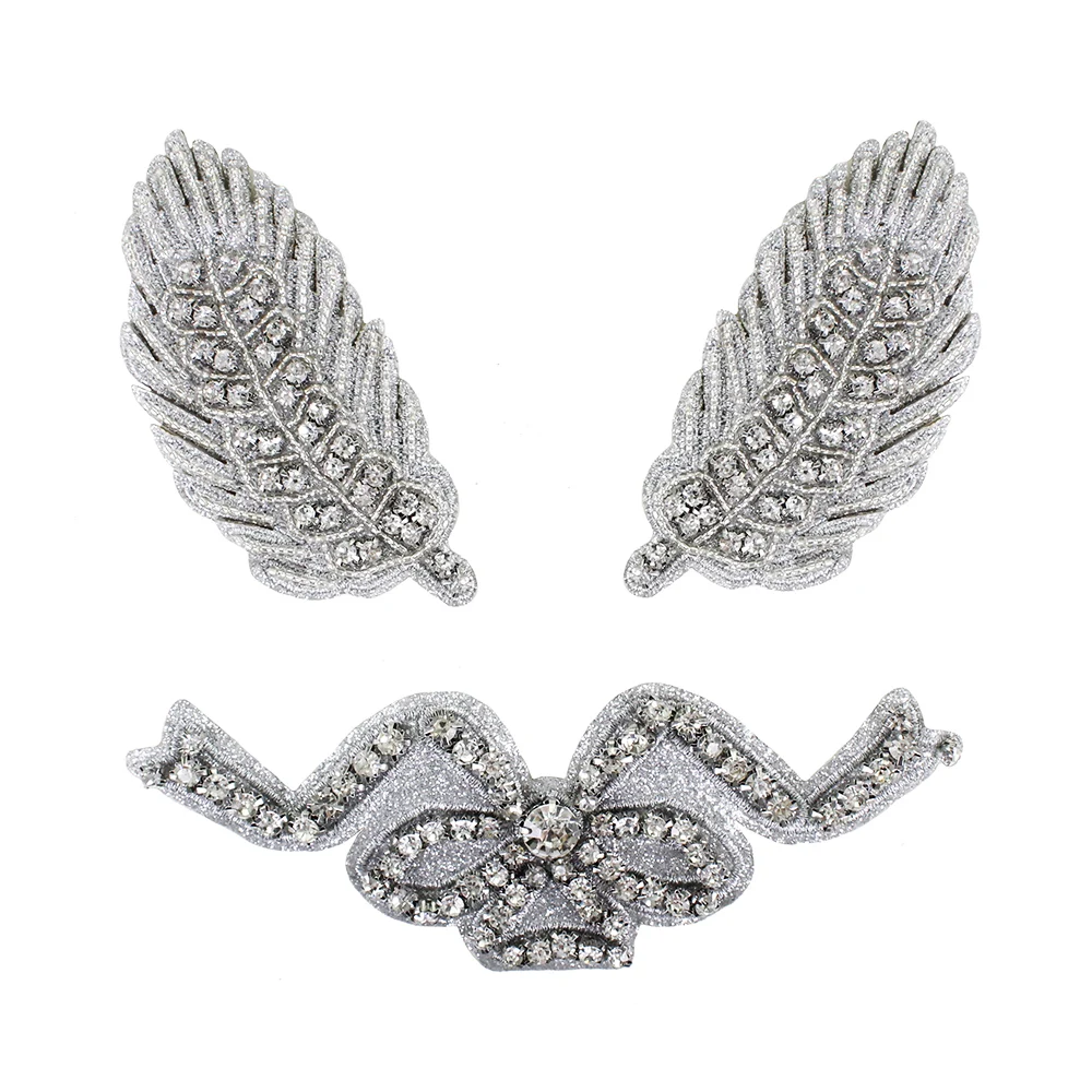 beaded embroidery patch feather bowknot cartoon patches for hats bag badges applique patches for clothing EQ-2945
beaded embroidery patch feather bowknot cartoon patches for hats bag badges applique patches for clothing EQ-2945