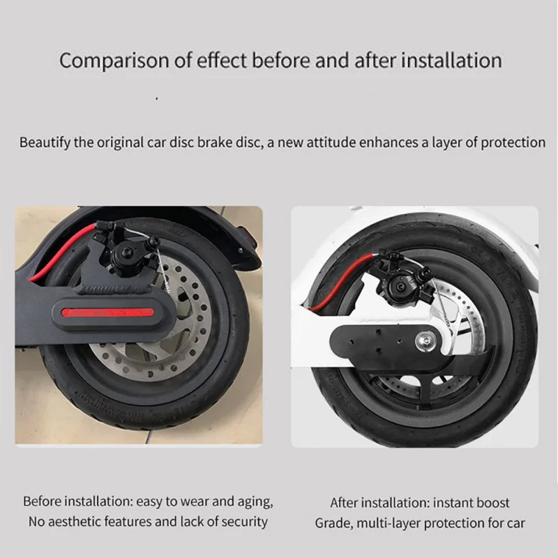 Outdoor Electric Scooter Disc Brake Protector Cover For Xiaomi M365/pro Nylon Solid Brake Cover For Scooter Supply 
Outdoor Electric Scooter Disc Brake Protector Cover For Xiaomi M365/pro Nylon Solid Brake Cover For Scooter Supply