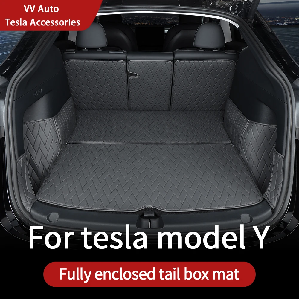 Кожаный коврик для багажника Tesla, водонепроницаемая Нескользящая задняя подушка для Tesla модели Y 2020 2021, аксессуары
Кожаный коврик для багажника Tesla, водонепроницаемая Нескользящая задняя подушка для Tesla модели Y 2020 2021, аксессуары