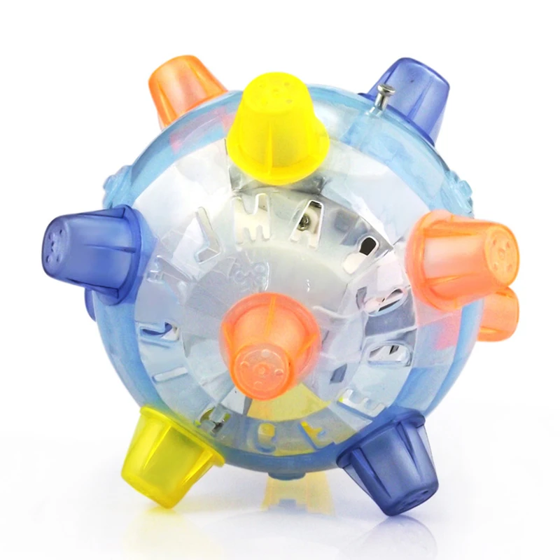 Jumping Activation Ball LED Light Up Music Flashing Bouncing Vibrating Ball Toys Electric Toys Dancing Ball For Children Gi
Jumping Activation Ball LED Light Up Music Flashing Bouncing Vibrating Ball Toys Electric Toys Dancing Ball For Children Gi