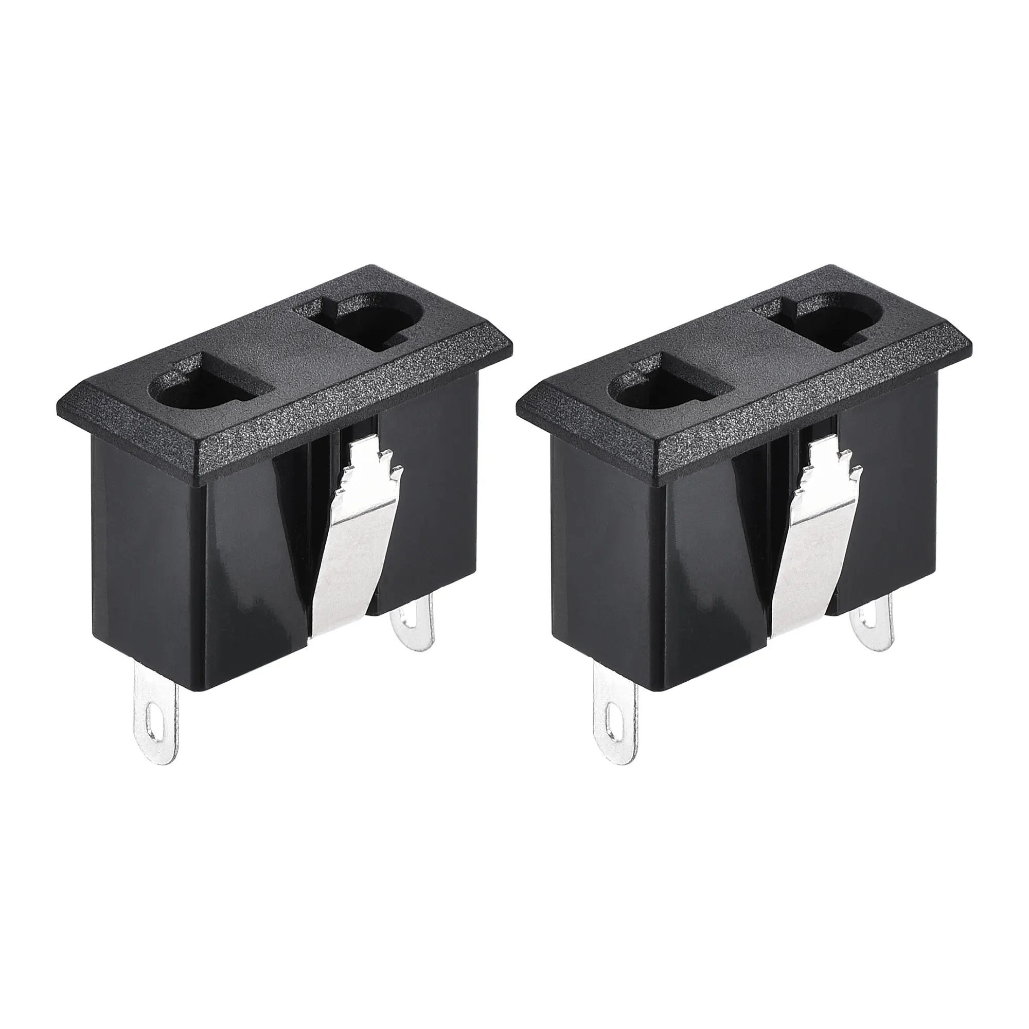 Uxcell US Plug 2 Terminals Panel Mounted US Plug Snap in Power Socket Converter Black 2 Pcs
Uxcell US Plug 2 Terminals Panel Mounted US Plug Snap in Power Socket Converter Black 2 Pcs