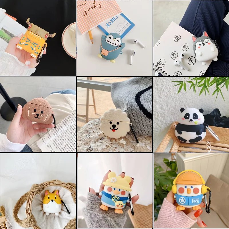Чехлы для наушников с 3D рисунком динозавра пингвина собаки панды для Apple Airpods 12 pro силиконовый защитный чехол для наушников Аксессуары
Чехлы для наушников с 3D рисунком динозавра пингвина собаки панды для Apple Airpods 12 pro силиконовый защитный чехол для наушников Аксессуары