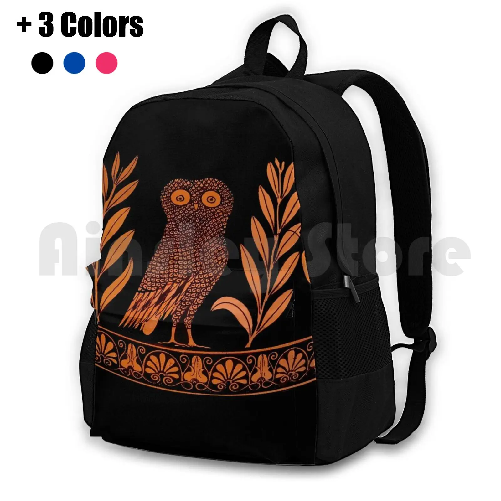 Attic Red-Figure Kalpis Owl Athena Olive Outdoor Hiking Backpack Waterproof Camping Travel Attic Red Figure Kalpis Owl Athena
Attic Red-Figure Kalpis Owl Athena Olive Outdoor Hiking Backpack Waterproof Camping Travel Attic Red Figure Kalpis Owl Athena
