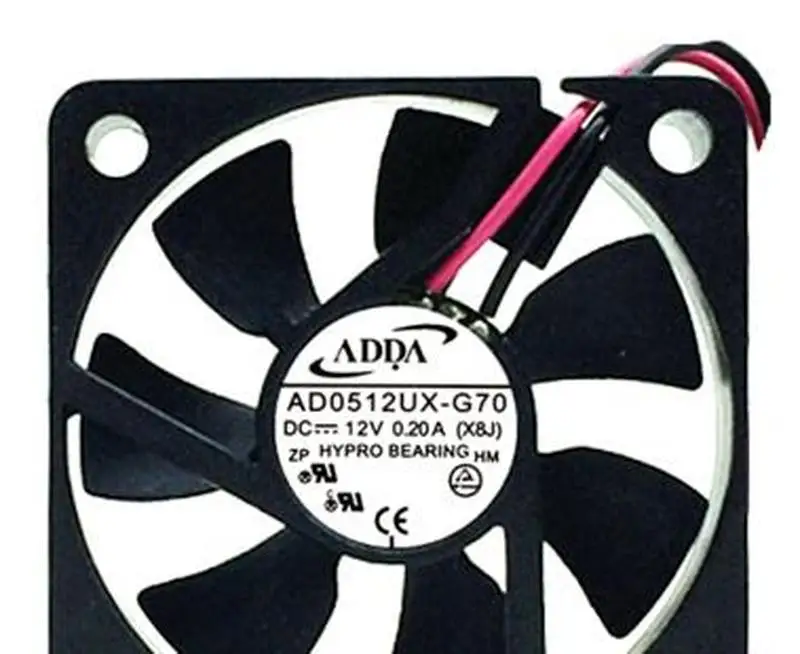 Для ADDA AD0512UX-G70 12В 0.20A 5 см 5010 2 Линейный Вентилятор охлаждения | Компьютеры и офис