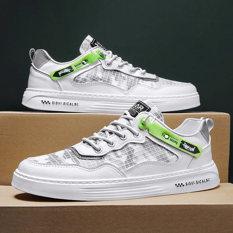 New fashion microfiber board shoes ins personality low-top sports casual breathable men's shoes
New fashion microfiber board shoes ins personality low-top sports casual breathable men's shoes