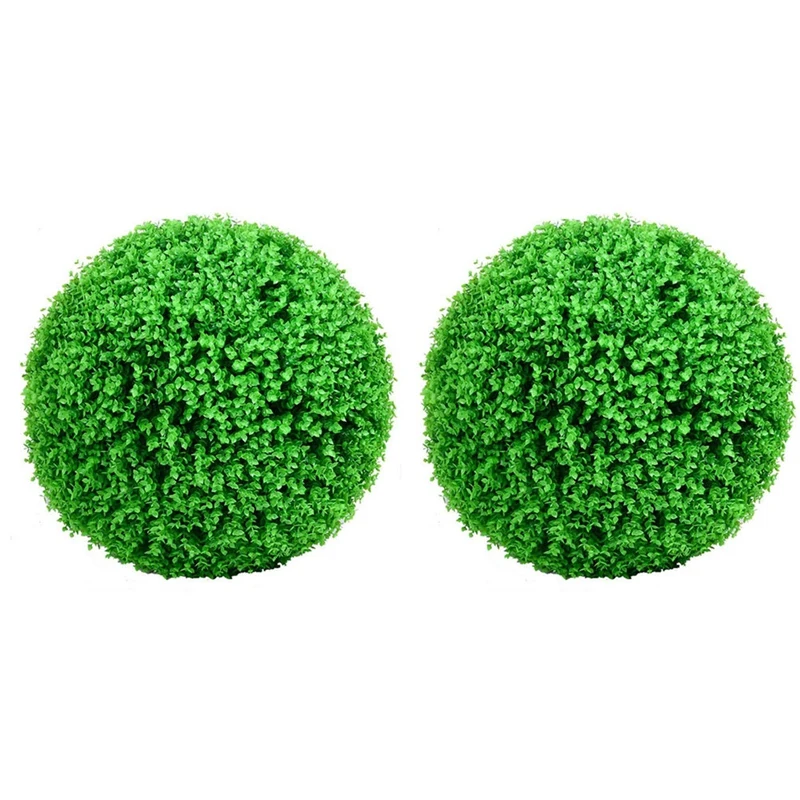 2Pcs Artificial Plant Ball 11.8Inch Boxwood Buxus Grass Topiary Balls,Indoor Outdoor Fake Plant Wedding Party Decoration
2Pcs Artificial Plant Ball 11.8Inch Boxwood Buxus Grass Topiary Balls,Indoor Outdoor Fake Plant Wedding Party Decoration