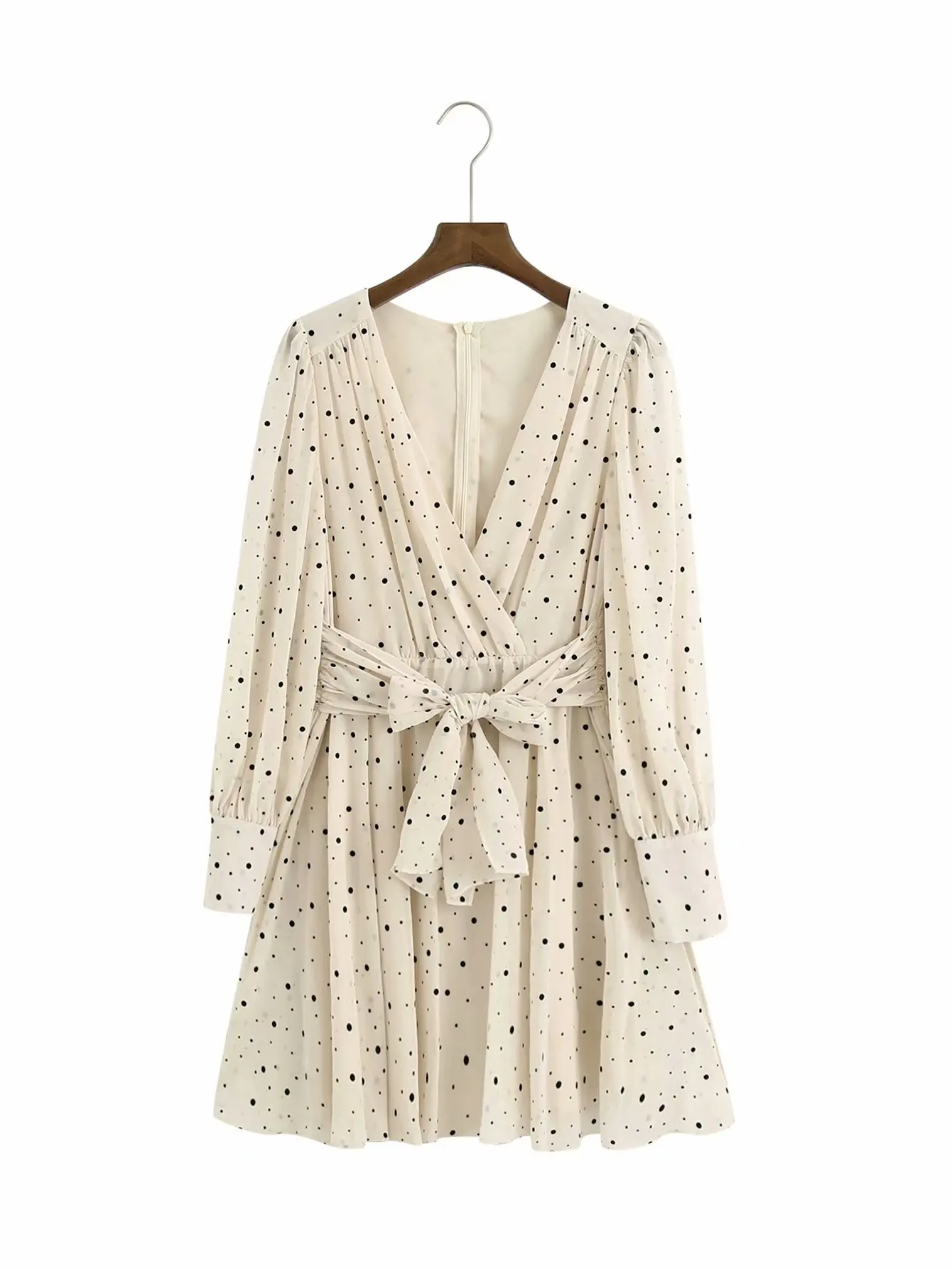 Yimunancy Dot Chiffon Dress Women Long Sleeve Boho Dress Autumn Ladies V Neck Bow Elegant Dress Robes
Yimunancy Dot Chiffon Dress Women Long Sleeve Boho Dress Autumn Ladies V Neck Bow Elegant Dress Robes