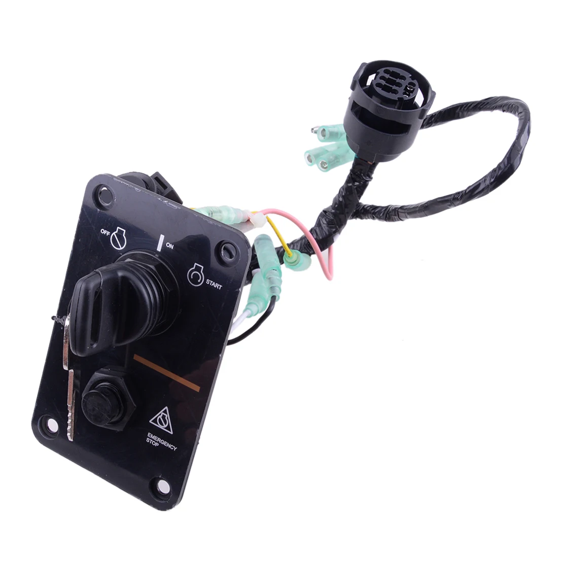 704-82570-11-00 Boat 12V 0.1W Outboard Single Engine Key Switch Assembly Panel 704-82570-12-00 Fit For Yamaha
704-82570-11-00 Boat 12V 0.1W Outboard Single Engine Key Switch Assembly Panel 704-82570-12-00 Fit For Yamaha