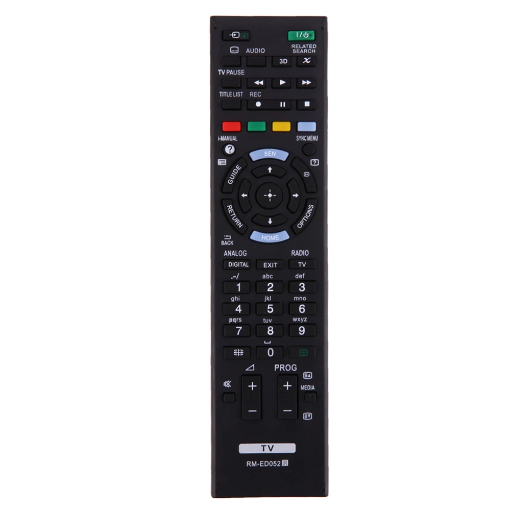 Remote Control Black Replacement for Sony RM-ED052 RM-ED050 RM-ED053 RM-ED060 RM-ED046 RM-ED044 NOT lncluded Batteries
Remote Control Black Replacement for Sony RM-ED052 RM-ED050 RM-ED053 RM-ED060 RM-ED046 RM-ED044 NOT lncluded Batteries