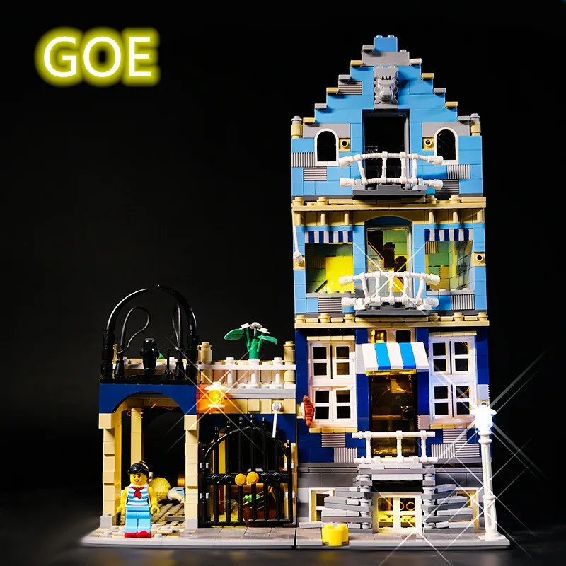 LED light kit for lego 10190 Compatible With European Market street Model Blocks(Only LED Light included)
LED light kit for lego 10190 Compatible With European Market street Model Blocks(Only LED Light included)