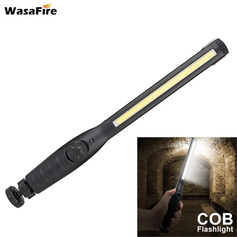 Protable Spotlight Working Light Multifunction USB Rechargeable COB LED Slim Work Lamp Flashlight Worklight Outdoor Night Lights
Protable Spotlight Working Light Multifunction USB Rechargeable COB LED Slim Work Lamp Flashlight Worklight Outdoor Night Lights