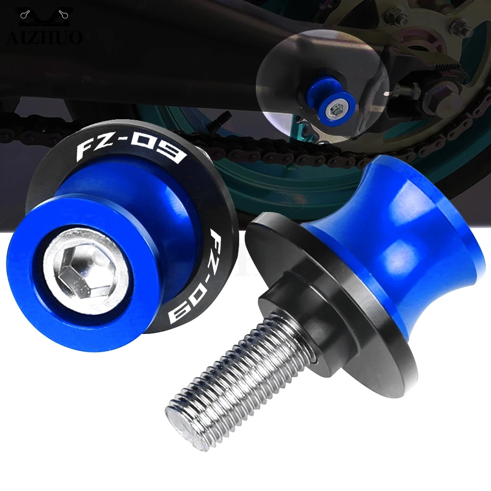 MT-09 6MM Stand Screws FOR YAMAHA MT09 FZ-09 FJ09 FJ-09 2013-2021 2020 CNC Aluminum Motorcycle Swingarm Slider Spools FZ09 LOGO
MT-09 6MM Stand Screws FOR YAMAHA MT09 FZ-09 FJ09 FJ-09 2013-2021 2020 CNC Aluminum Motorcycle Swingarm Slider Spools FZ09 LOGO
