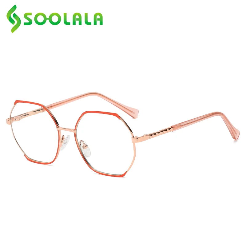 SOOLALA Alloy Irregular Oversized Anti Blue Light Women Reading Glasses Ladies 2021 Magnifying Presbyopic Glasses Computer Frame
SOOLALA Alloy Irregular Oversized Anti Blue Light Women Reading Glasses Ladies 2021 Magnifying Presbyopic Glasses Computer Frame