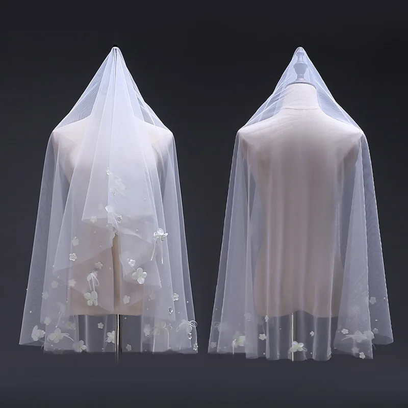 Mingli Tengda Bride Short Simple Headdress Wedding Accessories Dress Veil Yarn Brigade Shoot Cover Face Flowers Pealrs Velo
Mingli Tengda Bride Short Simple Headdress Wedding Accessories Dress Veil Yarn Brigade Shoot Cover Face Flowers Pealrs Velo