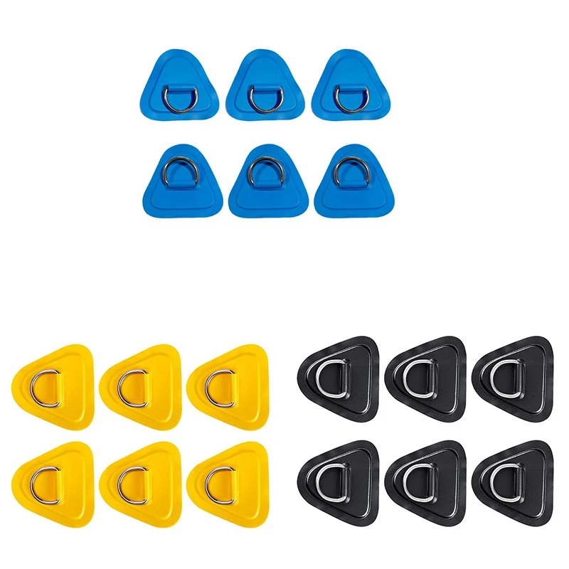 6Pack D-Ring Patch for Inflatable Boat Kayak Dinghy SUPs D-Ring PVC Patch Canoe Rafting Accessories
6Pack D-Ring Patch for Inflatable Boat Kayak Dinghy SUPs D-Ring PVC Patch Canoe Rafting Accessories