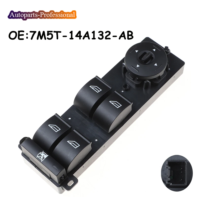 Master Power Window lifter switch For Ford For Focus MK2 LV C-Max (2008-ON) 7M5T14A132AB 7M5T-14A132-AB 1507919 9M5T-14A132-CA
Master Power Window lifter switch For Ford For Focus MK2 LV C-Max (2008-ON) 7M5T14A132AB 7M5T-14A132-AB 1507919 9M5T-14A132-CA