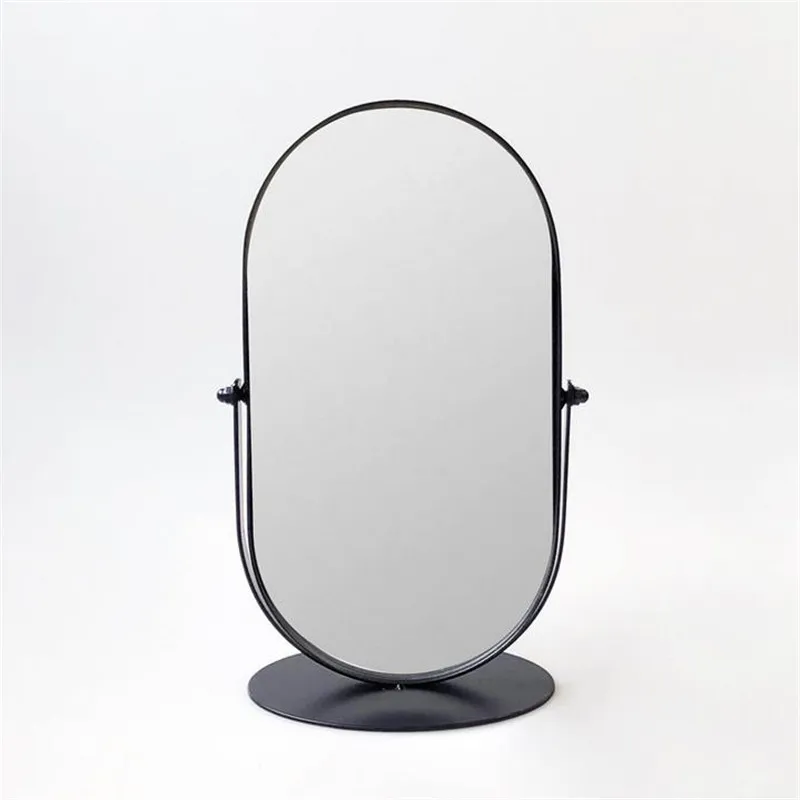 Новое поступление зеркало для макияжа в скандинавском стиле металлическое