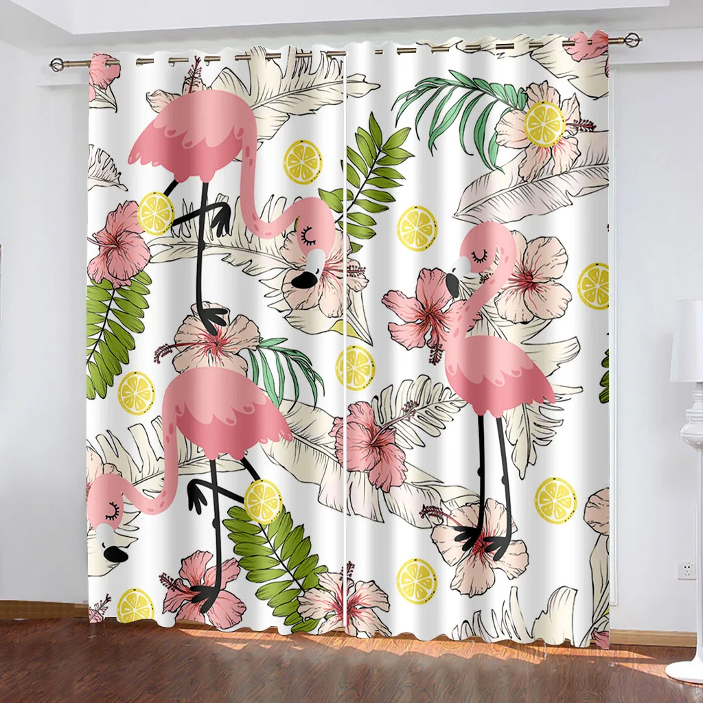 Flamingo 3D Printing Window Curtains Modern Living Room Curtain for Bedroom Home Decor Blackout Curtains Curtains for European
Flamingo 3D Printing Window Curtains Modern Living Room Curtain for Bedroom Home Decor Blackout Curtains Curtains for European