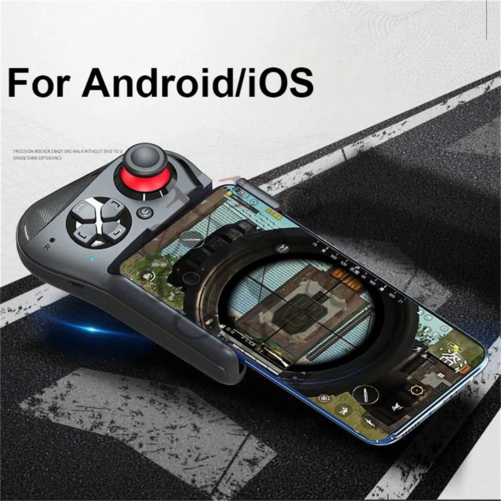 MOCUTE 059 беспроводной bluetooth геймпад с одной рукой для Android IOS Phone PUBG игровой коврик