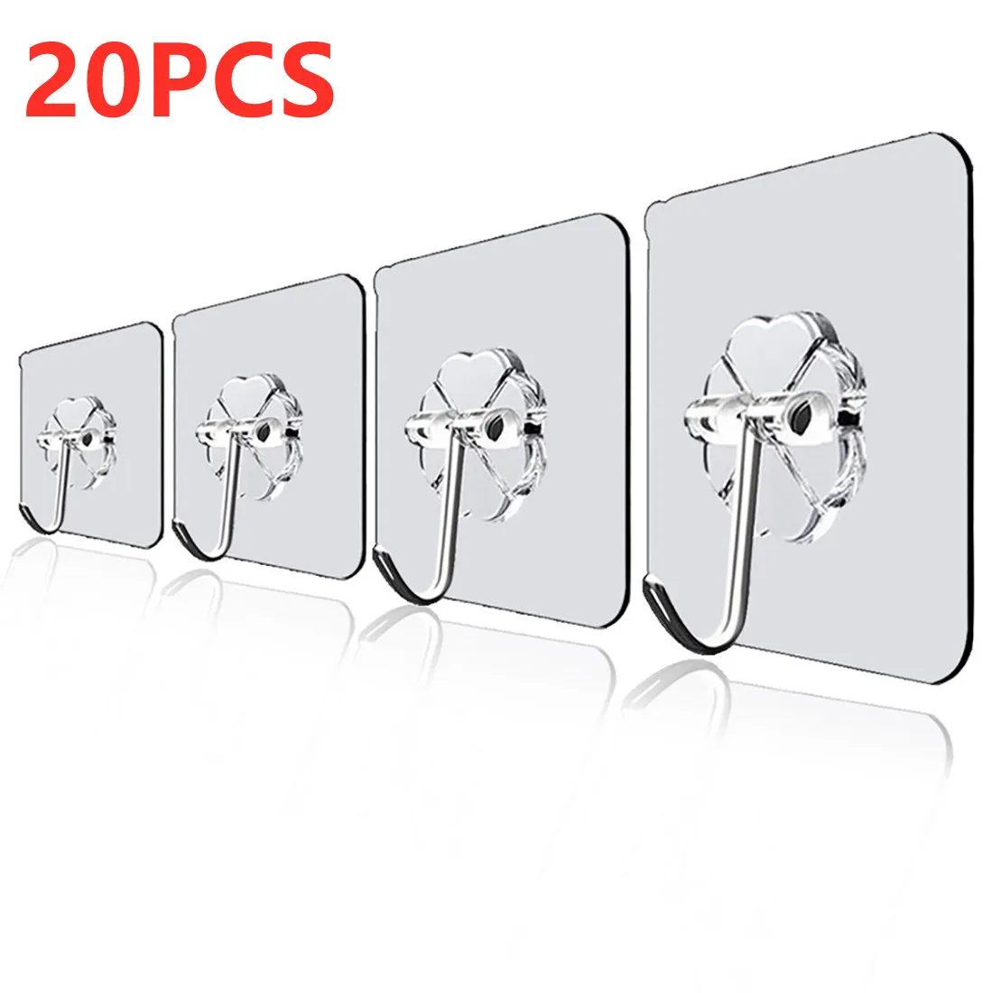 20pcs Transparent Strong Suction Wall Hooks For Home Kitchen And Bathroom Cup Sucker Hanger Key Holder Storage Hanger Towel Hook
20pcs Transparent Strong Suction Wall Hooks For Home Kitchen And Bathroom Cup Sucker Hanger Key Holder Storage Hanger Towel Hook