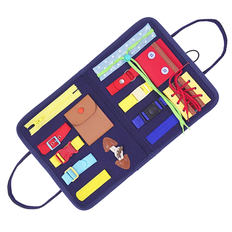 Montessori Baby Busy Board Early Educational Toys Fine Motor Training Self-care Ability Children Game Preschool Kids Sensory Toy 
Montessori Baby Busy Board Early Educational Toys Fine Motor Training Self-care Ability Children Game Preschool Kids Sensory Toy