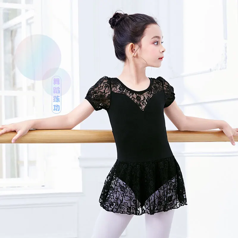 Girls Ballet Leotard Dress Lace Splice Puffy Sleeve Ballet Dress Lycra Cotton Dress With Lace Skirt For Girls Bodysuit
Girls Ballet Leotard Dress Lace Splice Puffy Sleeve Ballet Dress Lycra Cotton Dress With Lace Skirt For Girls Bodysuit