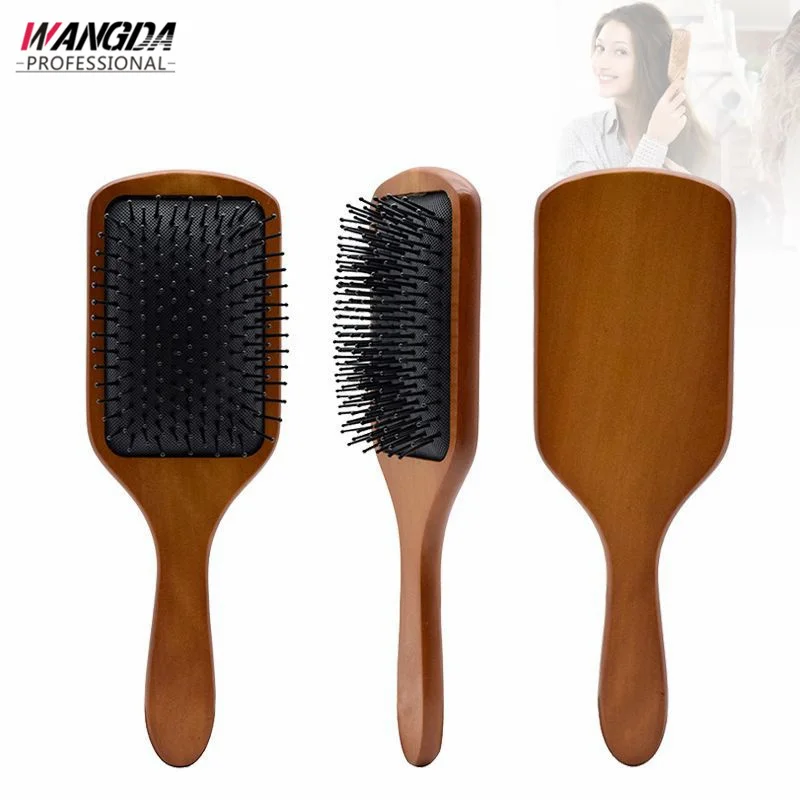 1 Pcs Natural Wood Paddle Comb Air Cushion Scalp Massage Comb Antistatic Tangled Hair Brush Wet Hair Comb Hair Growth Brush
1 Pcs Natural Wood Paddle Comb Air Cushion Scalp Massage Comb Antistatic Tangled Hair Brush Wet Hair Comb Hair Growth Brush