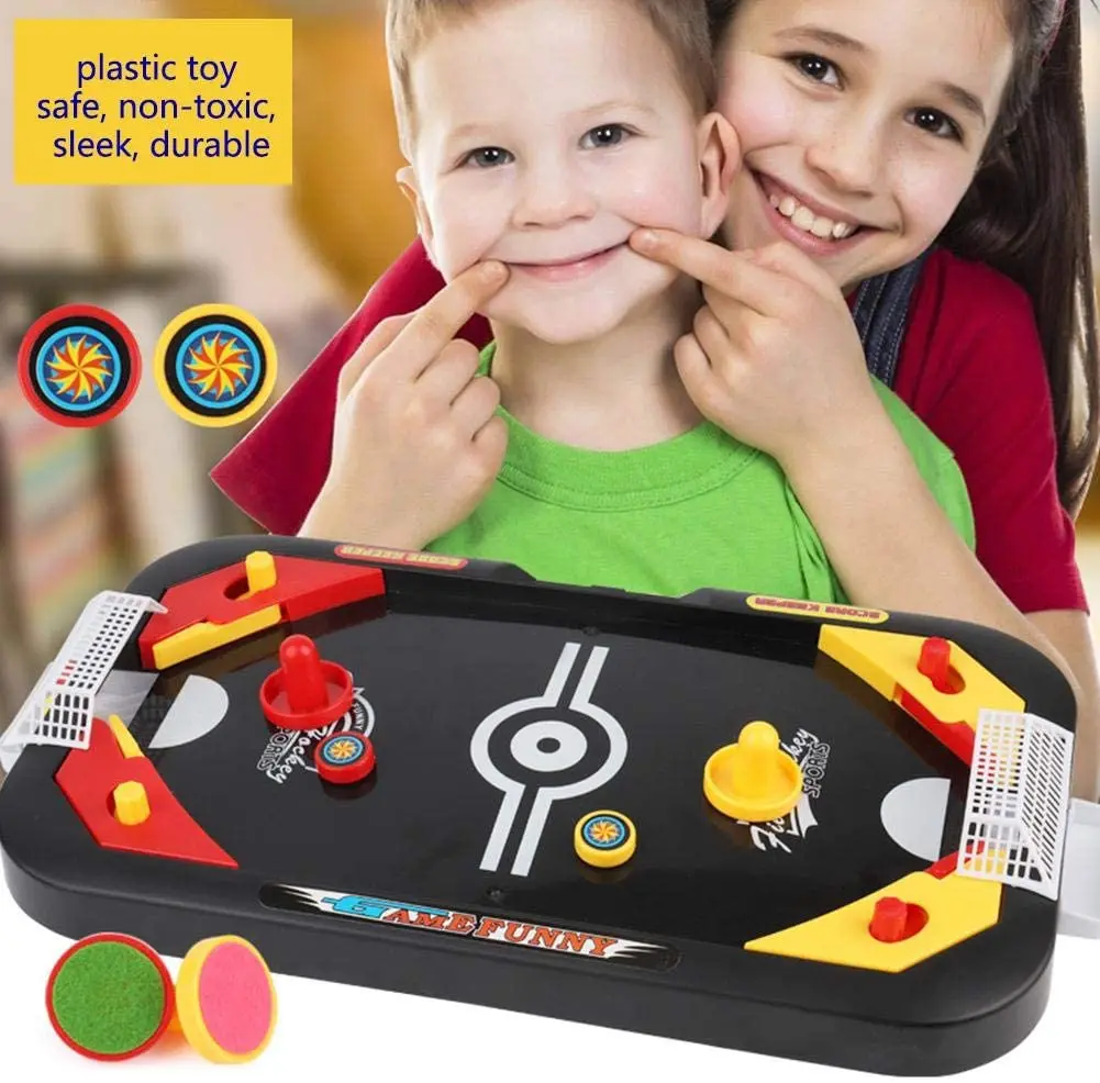 Air Hockey Table Plastic Easy Assemble 2 games in 1 For Family Entertainment Birthday Party Gifts Ice Hockey Battle Toy
Air Hockey Table Plastic Easy Assemble 2 games in 1 For Family Entertainment Birthday Party Gifts Ice Hockey Battle Toy