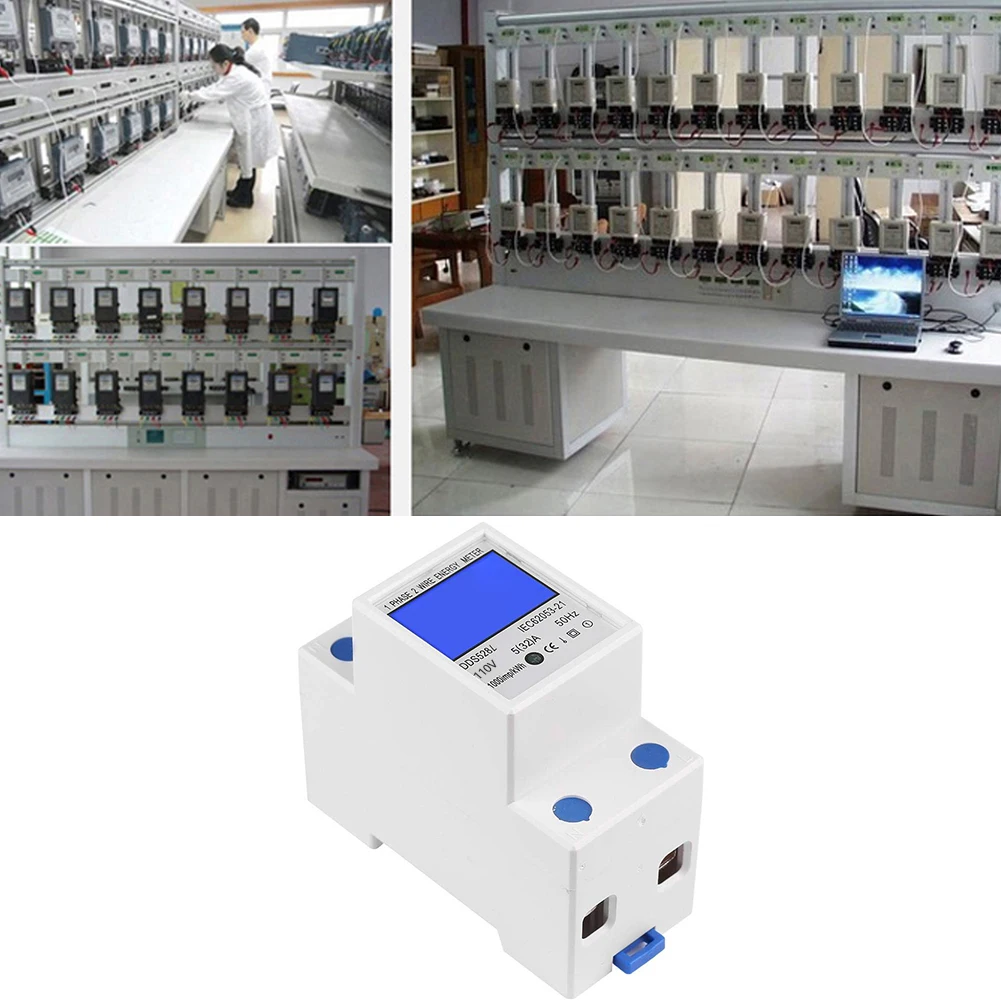 Digital Wattmeter AC Powe Energy Meter Digital LCD Energy KWh Meter DDS528L 110v 60HZ/230v 50HZ Single Phase Energy Meter
Digital Wattmeter AC Powe Energy Meter Digital LCD Energy KWh Meter DDS528L 110v 60HZ/230v 50HZ Single Phase Energy Meter