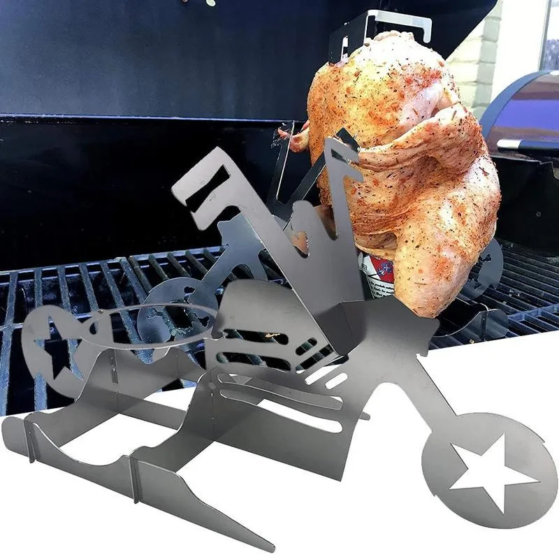 Portable Chicken Stand Beer American Motorcycle Bbq Indoor Glasses Outdoor Rack With Camping Accesorios Use Steel M8L5
Portable Chicken Stand Beer American Motorcycle Bbq Indoor Glasses Outdoor Rack With Camping Accesorios Use Steel M8L5