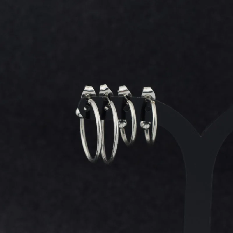 HMES Fashion Woman Ear Studs Curved Hook Geometric Earrings Stainless Steel Retro Earrings Jewelry Accessories Gift Party
HMES Fashion Woman Ear Studs Curved Hook Geometric Earrings Stainless Steel Retro Earrings Jewelry Accessories Gift Party