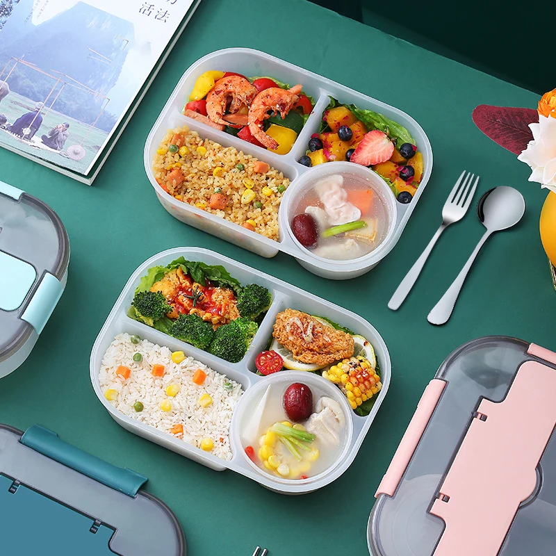 Bento Box for Adults Lunch Box for Older Kids BPA Freeeak-Proof Food Container Storage For Children Fruit Salad Food Box
Bento Box for Adults Lunch Box for Older Kids BPA Freeeak-Proof Food Container Storage For Children Fruit Salad Food Box