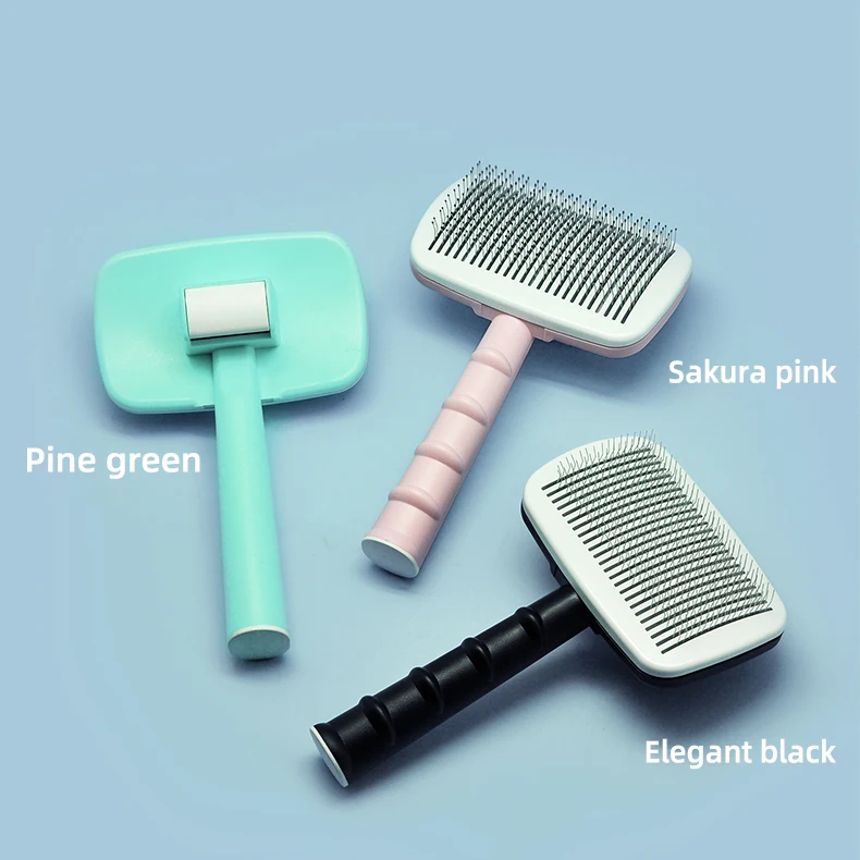 Dobola Open Knot Hair Styleing Tool Self Cleaning Pinhead Comb Detangling Bath Massge Grooming Slicker Brush
Dobola Open Knot Hair Styleing Tool Self Cleaning Pinhead Comb Detangling Bath Massge Grooming Slicker Brush