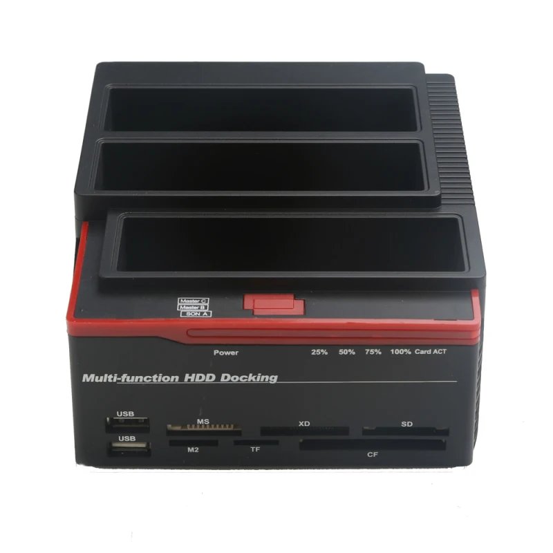 All In 1 USB 3.0 To SATA IDE External High Speed Hard Drive Card Reader Multifunctional HDD Dock Base UK/US/EU Plug
All In 1 USB 3.0 To SATA IDE External High Speed Hard Drive Card Reader Multifunctional HDD Dock Base UK/US/EU Plug