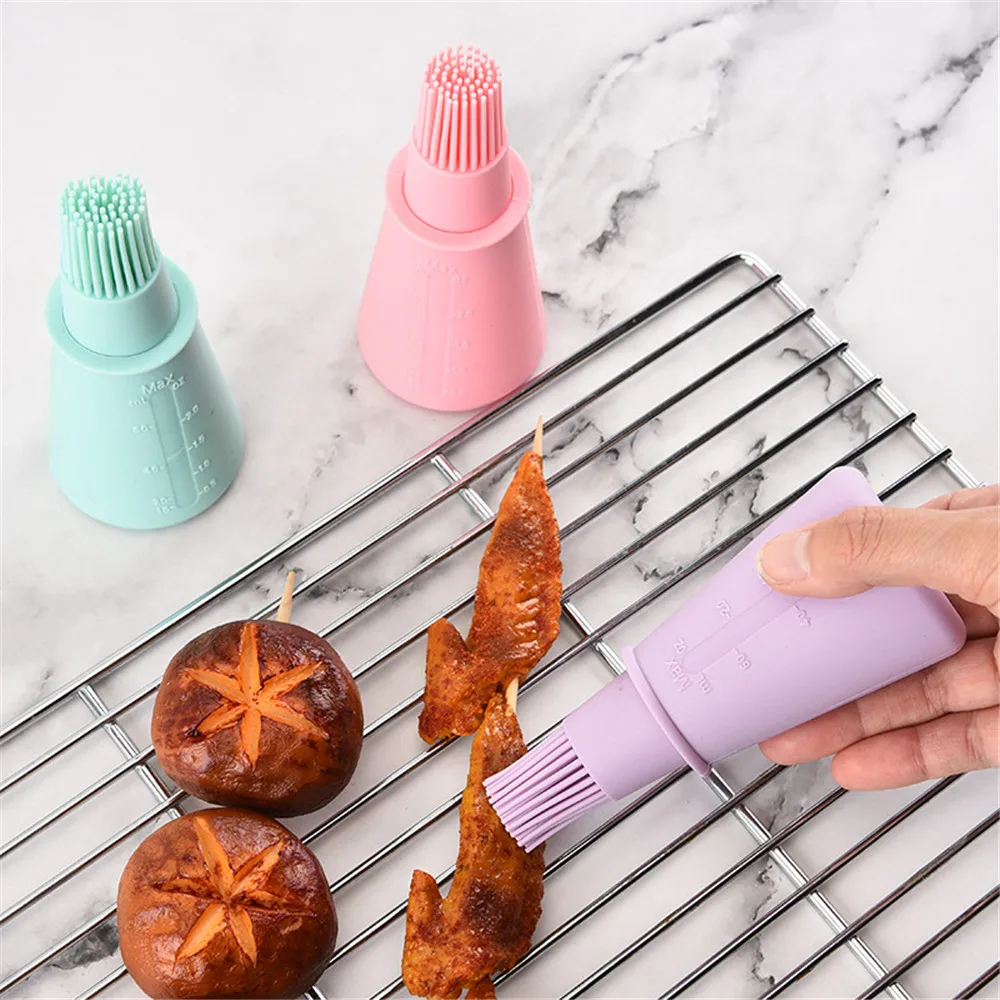 Portable Barbecue Tools Silicone Temperature Resistant BBQ Basting Brushes Oil Bottle Brush Kitchen Gadgets Baking Accessories
Portable Barbecue Tools Silicone Temperature Resistant BBQ Basting Brushes Oil Bottle Brush Kitchen Gadgets Baking Accessories