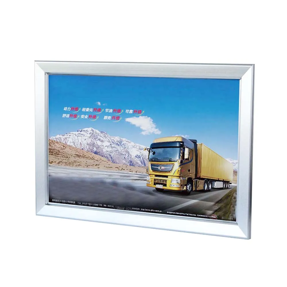 

(5units/Lot) Front Loading Anodized Aluminium Snap Poster Frames, Clip Poster Display Framing YAPF-003