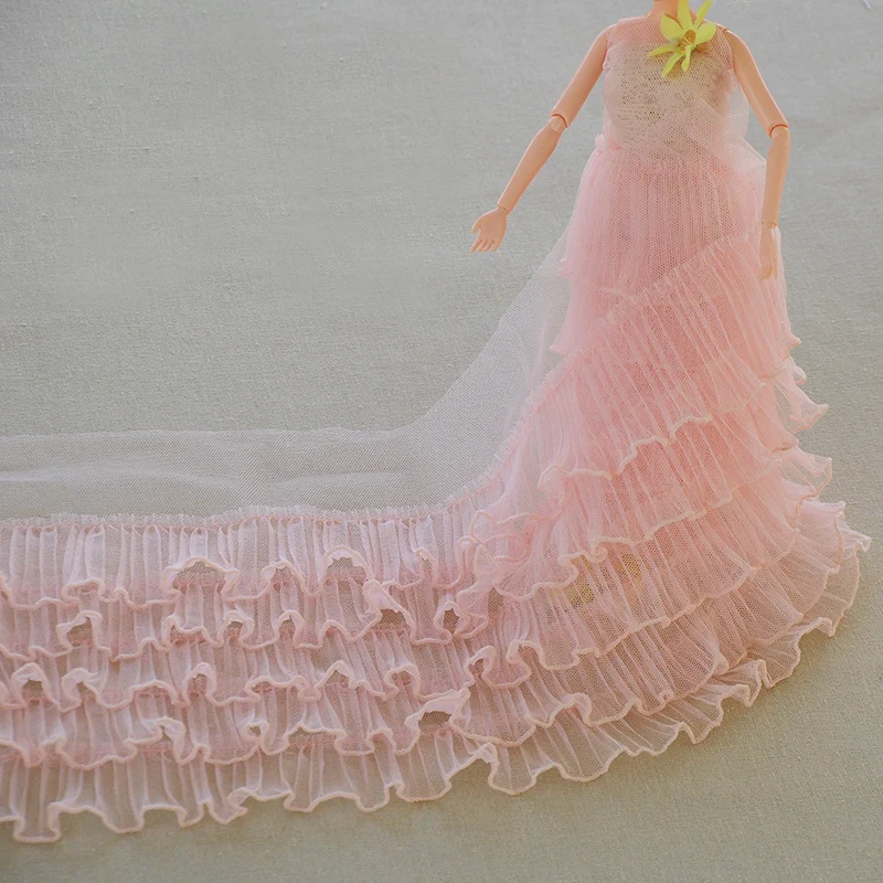 Organ Pleated Dense Silk Lace Edge Fabric Trim Princess Wind Skirt Swing Designer Doll Accessories Handmade DIY Decoration
Organ Pleated Dense Silk Lace Edge Fabric Trim Princess Wind Skirt Swing Designer Doll Accessories Handmade DIY Decoration