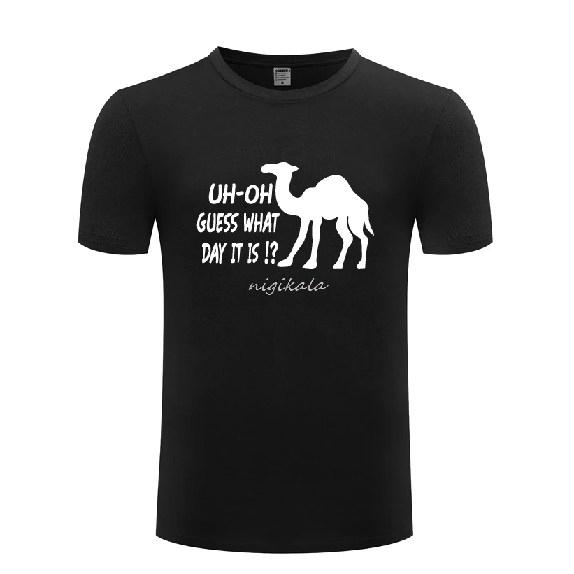 UH Oh What Day It Is - Camel Hump Day Men's T-Shirt T Shirt Men New Short Sleeve Casual Top Tee
UH Oh What Day It Is - Camel Hump Day Men's T-Shirt T Shirt Men New Short Sleeve Casual Top Tee