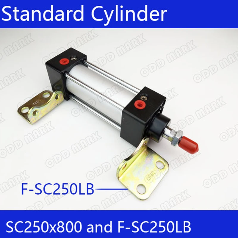 SC250*800 250mm Bore 800mm Stroke SC250X800 SC Series Single Rod Standard Pneumatic Air Cylinder SC250-800 pneumatic cylinder
SC250*800 250mm Bore 800mm Stroke SC250X800 SC Series Single Rod Standard Pneumatic Air Cylinder SC250-800 pneumatic cylinder