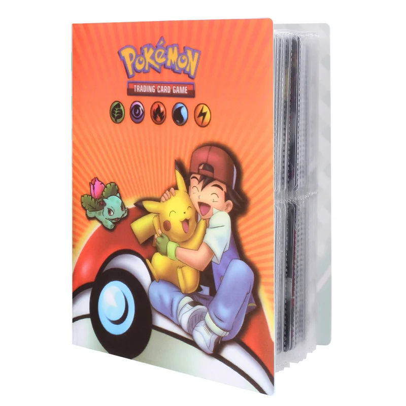 Pokemon Card Album Book Cartoon Anime New 240PCS Game Cards GX EX VMAX Holder Collection Folder Kid Cool Toy Boy Girl Gift
Pokemon Card Album Book Cartoon Anime New 240PCS Game Cards GX EX VMAX Holder Collection Folder Kid Cool Toy Boy Girl Gift