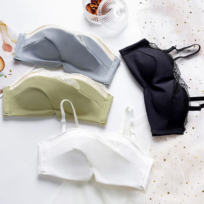 Strapless Backless Women Bra Lace Sexy Lingerie Thin Comfortable Breathable Wireless Bralette Push Up Underwear Girl Brassiere
Strapless Backless Women Bra Lace Sexy Lingerie Thin Comfortable Breathable Wireless Bralette Push Up Underwear Girl Brassiere