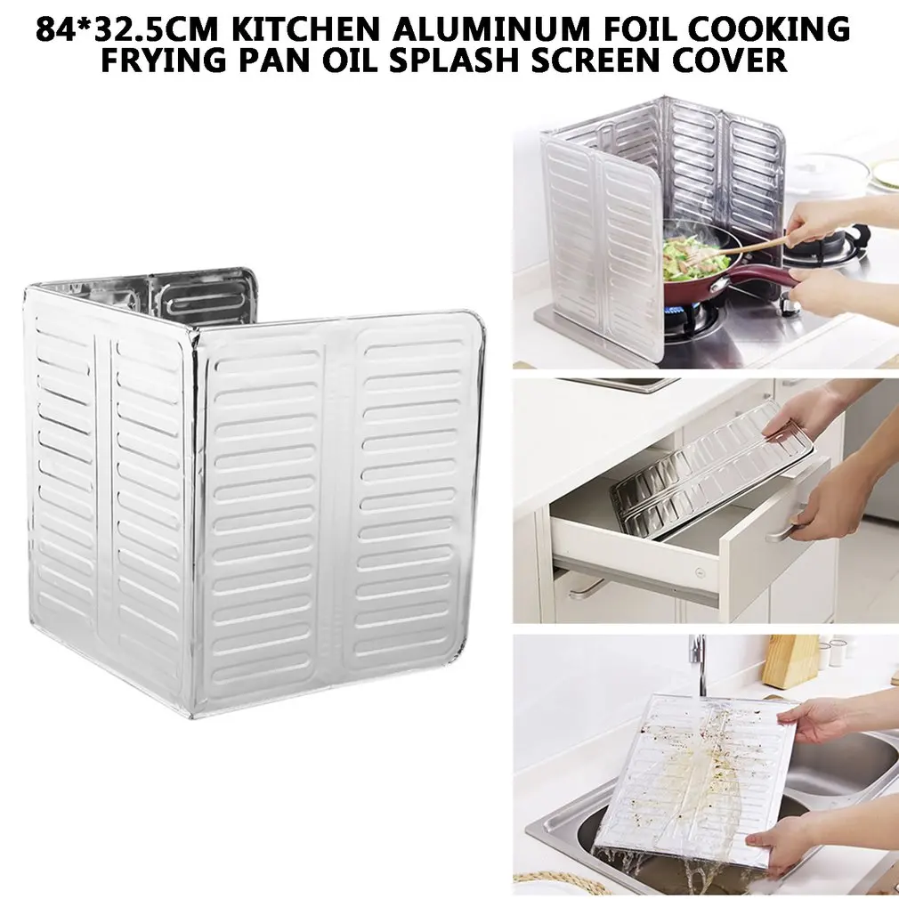 1PC Aluminum Foil easy Clean Cooking Frying Oil Splash Guard Gas Stove Oil Removal Scald Proof Board Kitchen Tools Drop Ship
1PC Aluminum Foil easy Clean Cooking Frying Oil Splash Guard Gas Stove Oil Removal Scald Proof Board Kitchen Tools Drop Ship