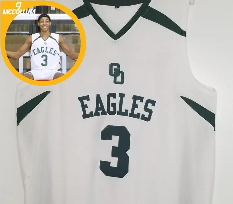 #3 CJ McCollum High School Basketball Jersey Eagles Throwback Custom Retro Sports Fan Apparel Game Jersey
#3 CJ McCollum High School Basketball Jersey Eagles Throwback Custom Retro Sports Fan Apparel Game Jersey