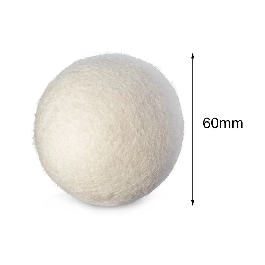 6PCS/SET Natural Reusable Laundry Clean Ball Practical Home Wool Dryer Balls Laundry Softener Alternative Accessories
6PCS/SET Natural Reusable Laundry Clean Ball Practical Home Wool Dryer Balls Laundry Softener Alternative Accessories