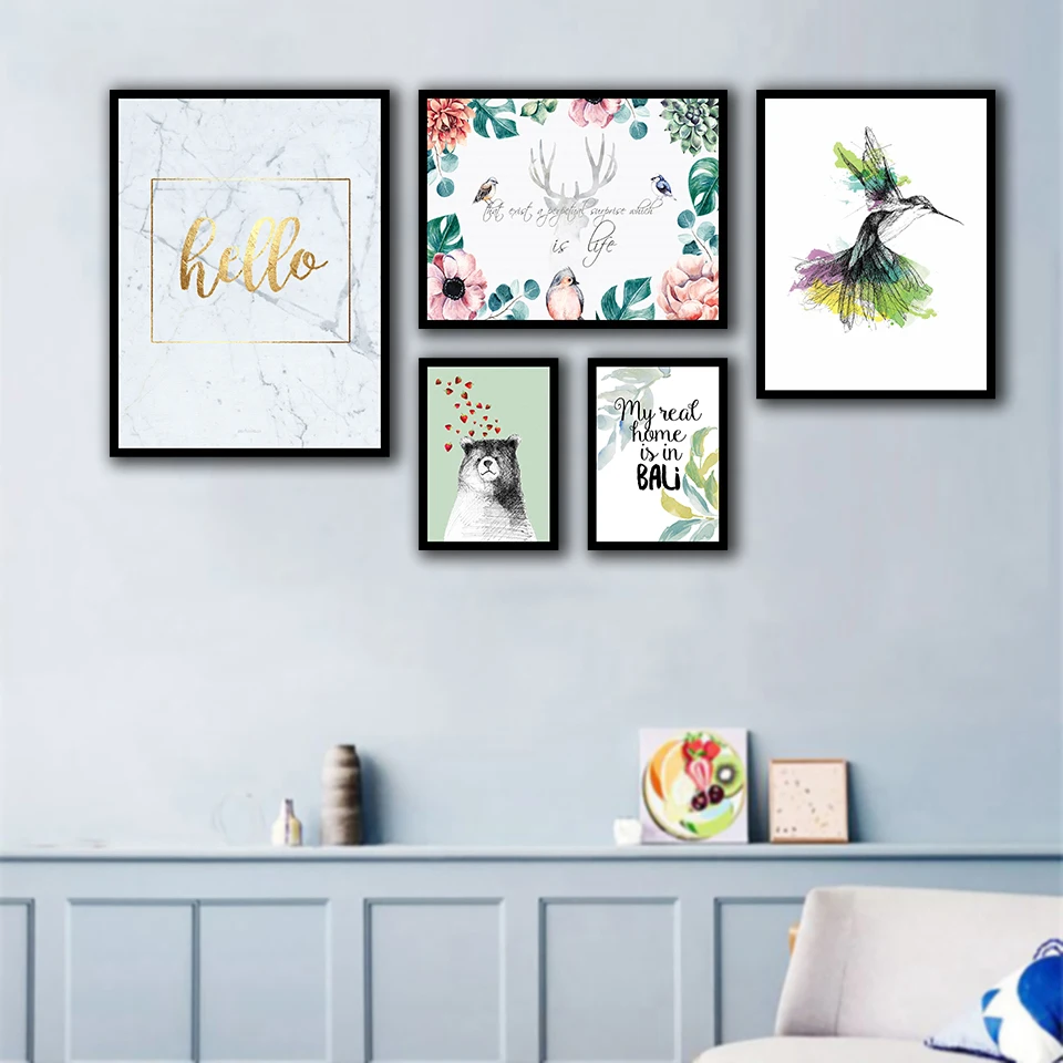 Color Bird andBear Nordic Posters And Prints Wall Art Canvas Painting Wall Pictures For Living Room Decor
Color Bird andBear Nordic Posters And Prints Wall Art Canvas Painting Wall Pictures For Living Room Decor