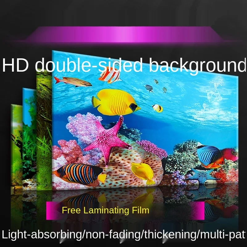 High Definition Picture of Fish Tank Background 3D Stereo Fish Tank Wallpaper Double Sided Aquarium Decoration Fish Tank Sticker
High Definition Picture of Fish Tank Background 3D Stereo Fish Tank Wallpaper Double Sided Aquarium Decoration Fish Tank Sticker