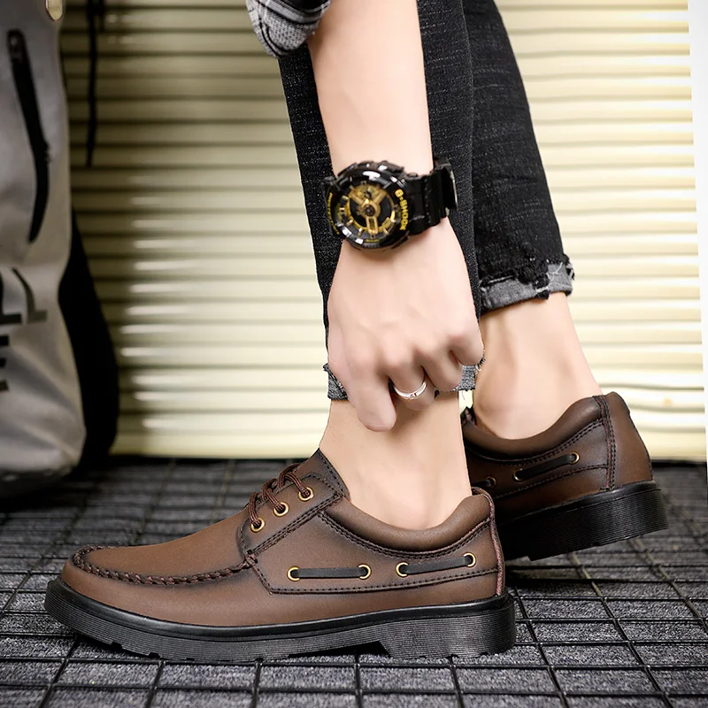 Men Leisure Shoes Men's Casual Sneakers Loafers Shoes For Men Mens Man Fashion Black Sports Leather Shoe Hot Sale
Men Leisure Shoes Men's Casual Sneakers Loafers Shoes For Men Mens Man Fashion Black Sports Leather Shoe Hot Sale