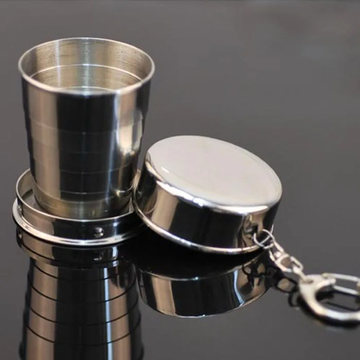 Auto Travel Telescopic Foldable Stainless Steel Telescopic Travel Hiking Camping Fishing Drinking Water Cup Keyring Storage Cup
Auto Travel Telescopic Foldable Stainless Steel Telescopic Travel Hiking Camping Fishing Drinking Water Cup Keyring Storage Cup