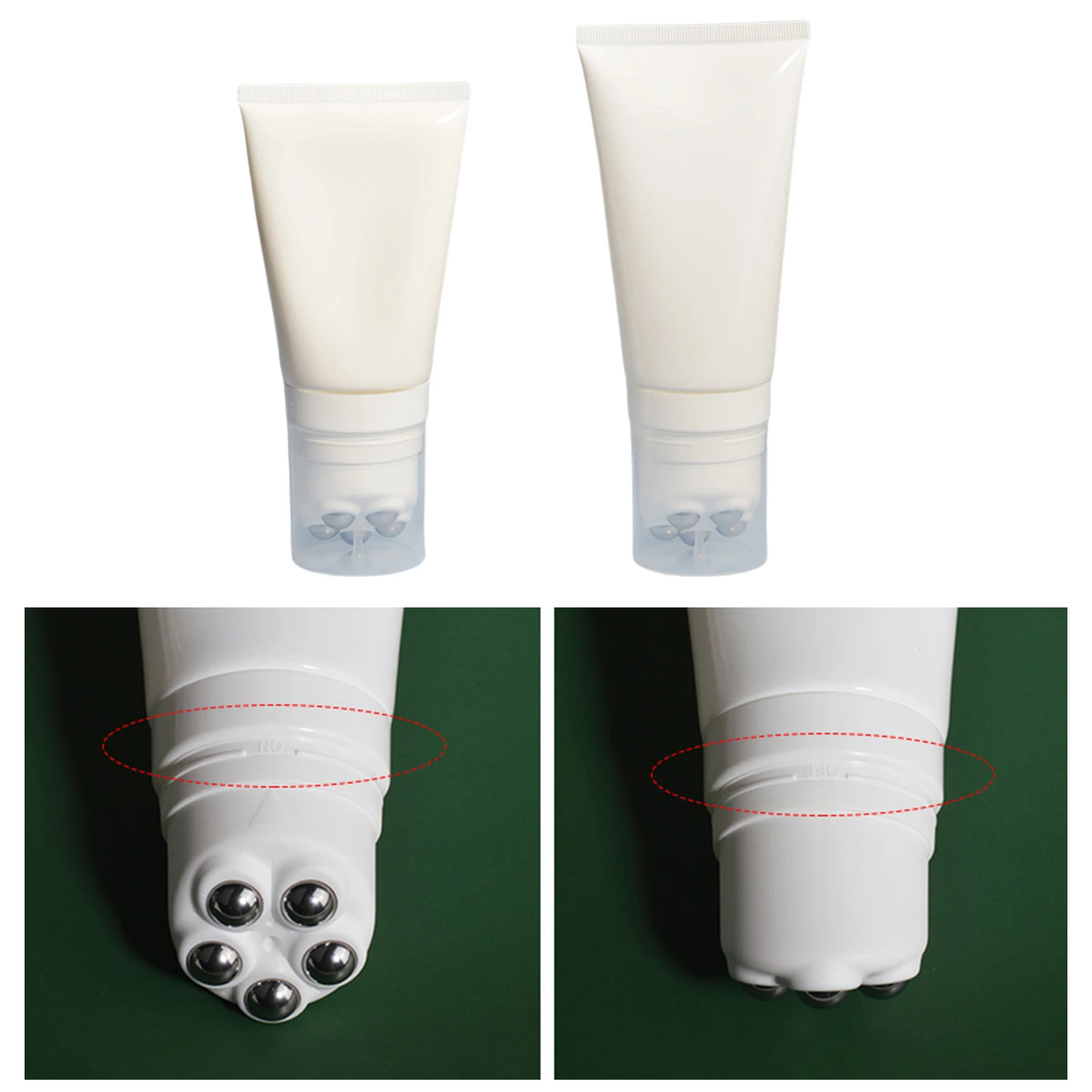 Reusable Compact Refillable Soft Squeeze Tube Bottle Storage Containers with Steel Roller Balls
Reusable Compact Refillable Soft Squeeze Tube Bottle Storage Containers with Steel Roller Balls