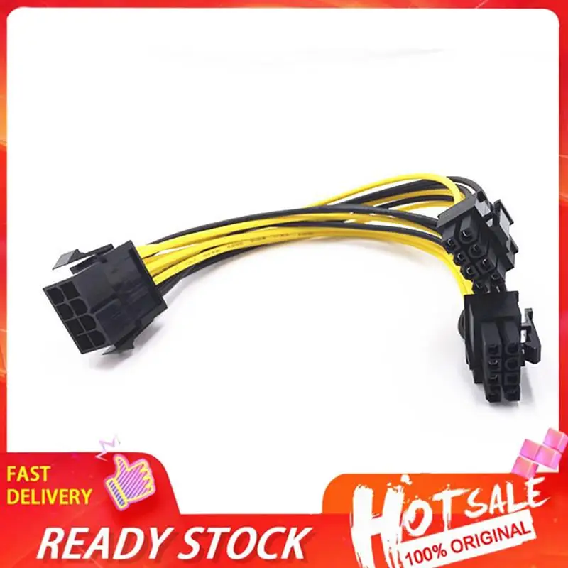 PCI-Express PCIE 8 Pin To Dual 8 (6+2) Pin VGA Graphic Video Card GPU Adapter Power Supply Splitter Cable 21cm Computer Cable
PCI-Express PCIE 8 Pin To Dual 8 (6+2) Pin VGA Graphic Video Card GPU Adapter Power Supply Splitter Cable 21cm Computer Cable